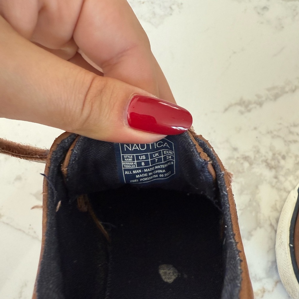 Nautica Tan Casual Footwear and Nike cosmic runner